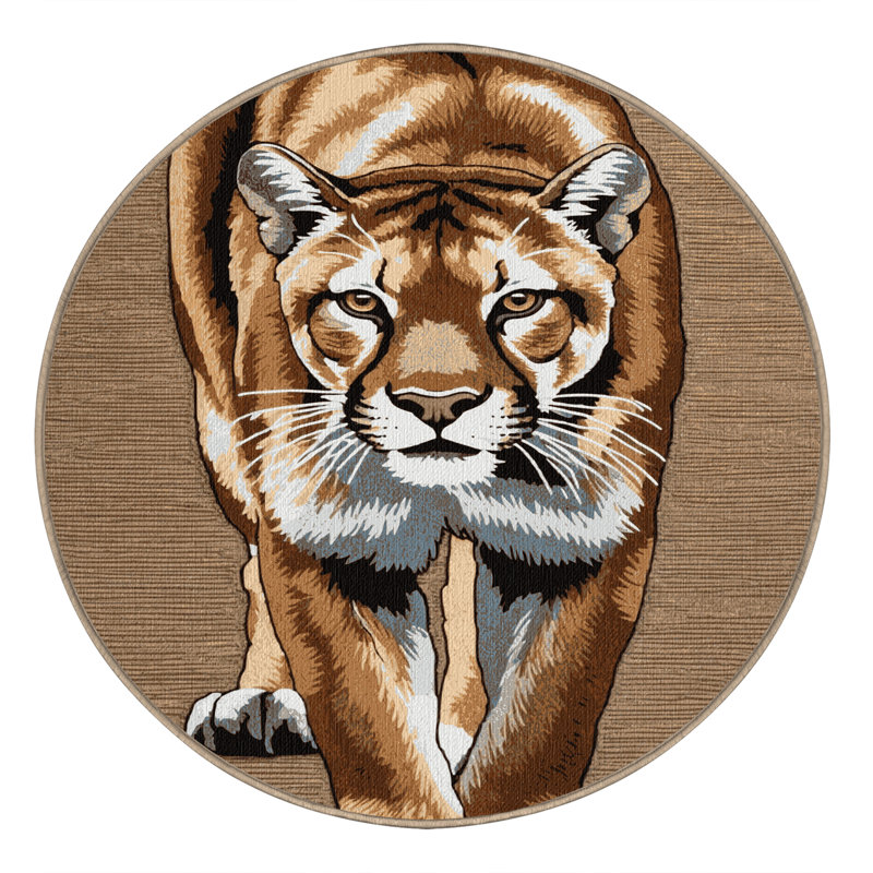  Tapis lavable Puma, Rond 7 pi