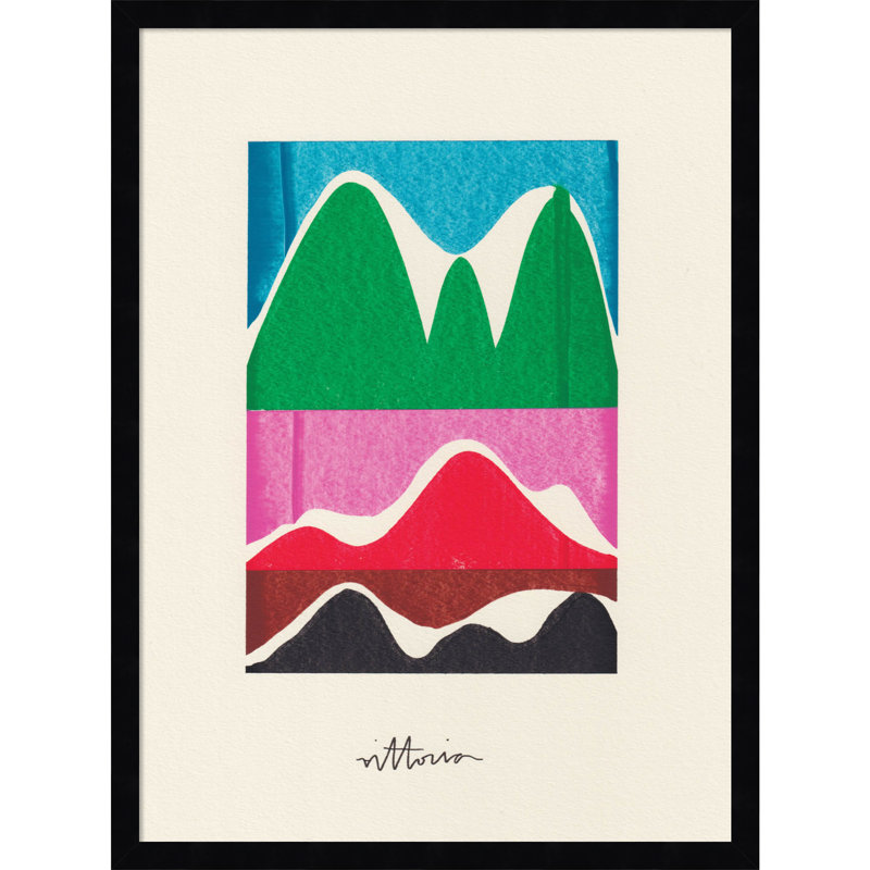 Olav Beyond Our Wildest Dream by - Picture Frame Graphic Art, Black Framed, 19" W x 25" H x 1" D