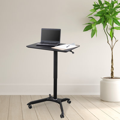 Cheverus 28.1'' W Laptop Cart with Wheels
