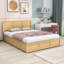 Structure de lit plateforme en bois avec 2 tiroirs Ezana-1944413935