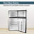 Conserv 19in Stainless Compact 2 Door Refrigerator 4.5cf Reversible Door 115V-79031375