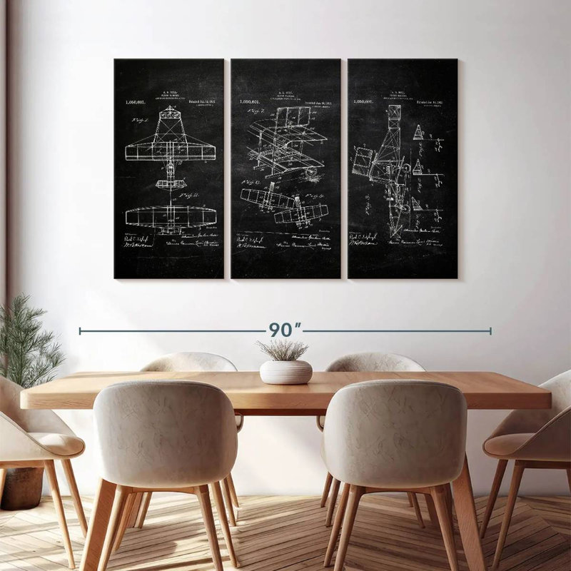Reproduction d'art sur toile, H 74 po x l 48 po x P 1,25 po