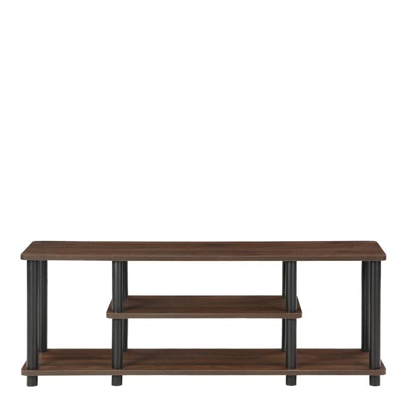 Meg TV Stand for TVs up to 50", Dark Brown/Black