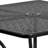 Chanea 35.5" Square Commercial Grade Steel Patio Table with 4 Round Back Chairs by Flash Furniture-484497066