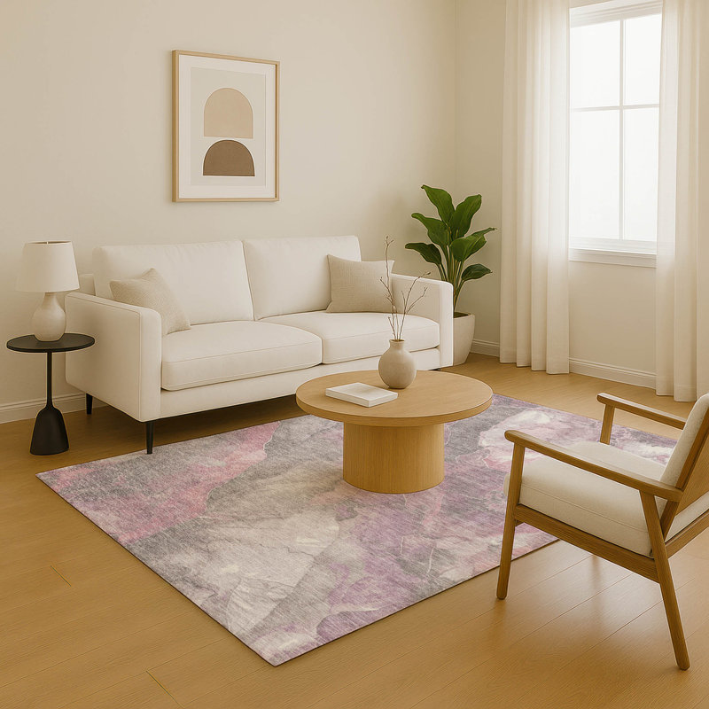 Premium Machine Washable Verlin AMF1787 Floral Rug, Rectangle 10' x 14'