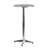 Brincken 23.25" Round Aluminum Indoor/Outdoor Bar Height Table with Flip-Up Top-1826187222