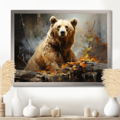 Bear Bears Boundary II - Bear Framed Prints