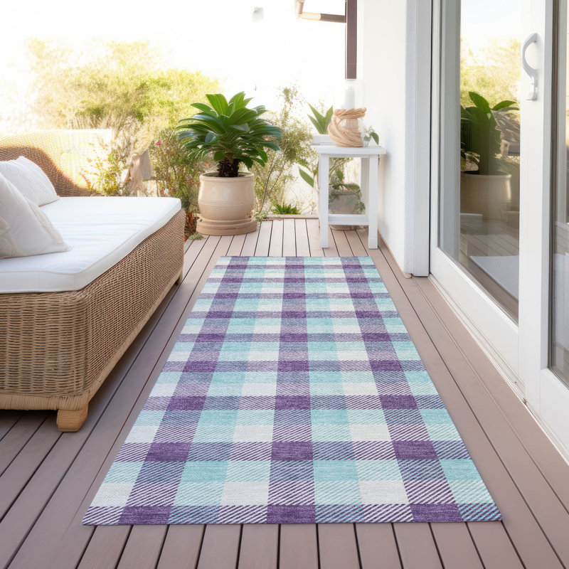  Machine Washable Indoor/Outdoor Chayden ACN1053 Rug, Runner 2'3" x 7'6"