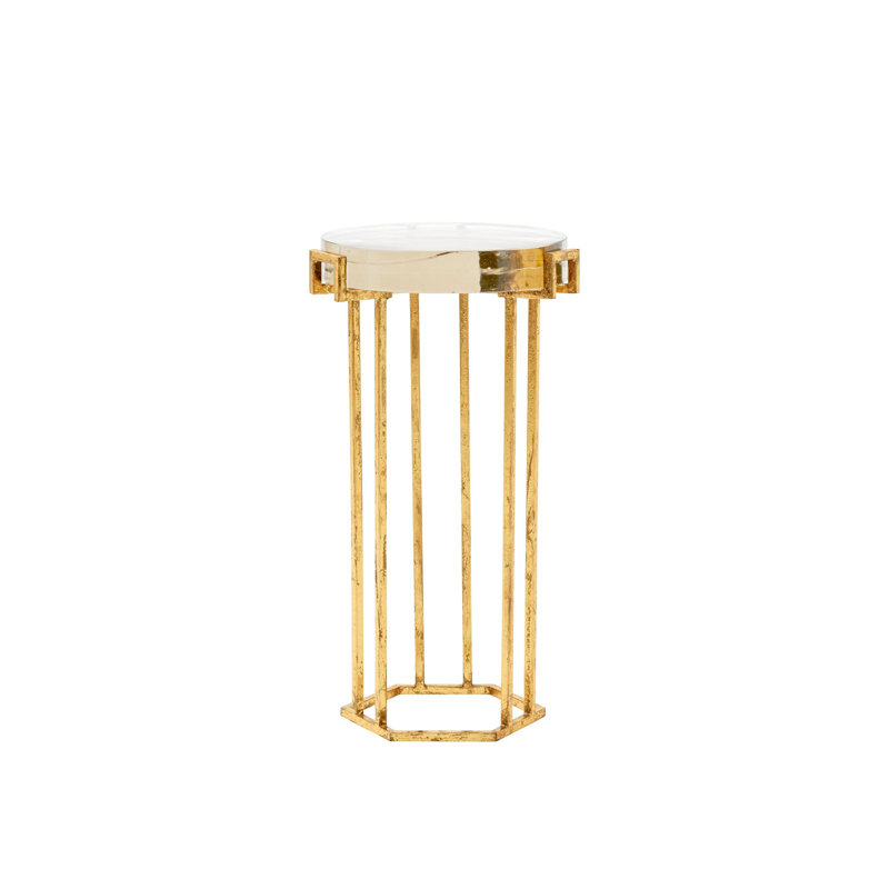Prism Glass End Table