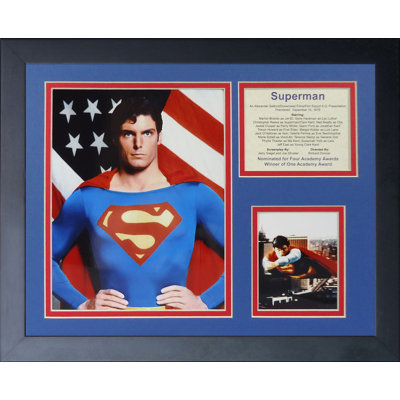 Superman Framed Memorabilia