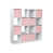 White/Pink With Baskets