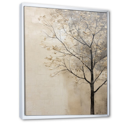 Arbre africain africain, minimalisme III - impressions sur toile, arbre africain