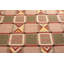 Scandinavian Hand Knotted Wool Geometric Area Rug-651425932