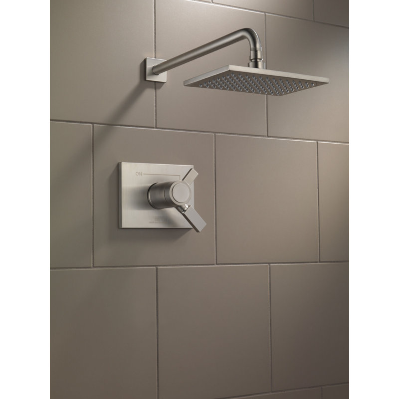 TempAssure 17T Series Thermostatic Shower Faucet Trim, Stainless Steel