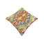 Coussin rustique en kilim tissé à la main rustique Tandra - 18 po x 18 po