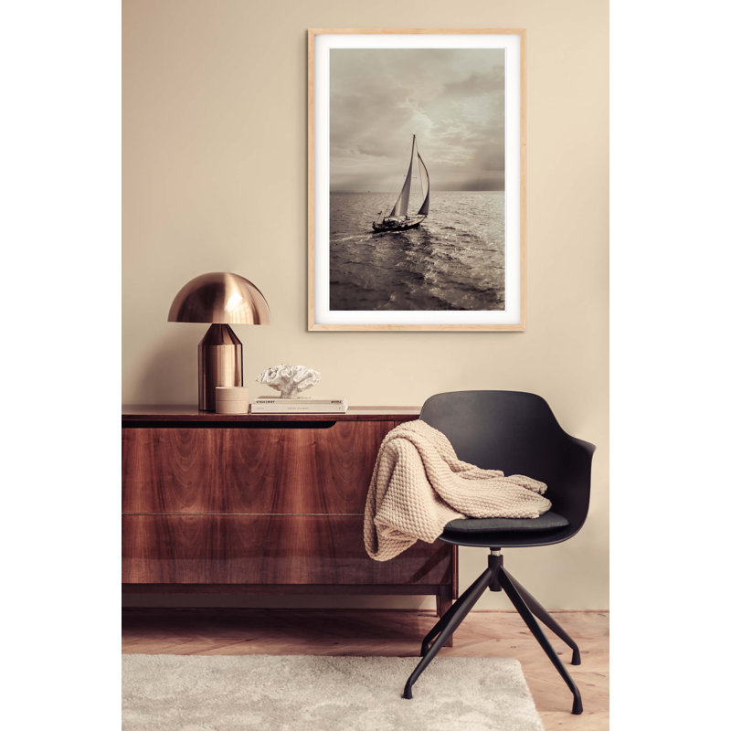Dovetail Frame Print on Paper, 32" H x 24" W, White