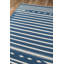 Thompson Wool Geometric Area Rug in Denim-988888481