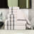Zero Twist Cotton Ribbed Modern Geometric Border Soft Highly-Absorbent Assorted 8 Piece Bathroom Towel Set-1661656639