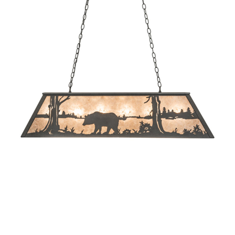 Bear at Lake 6 - Light Pendant