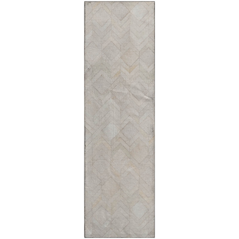  Premium Machine Washable Jaylia AMF100 Rug, Runner 2'3" x 7'6"