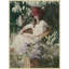 Afternoon Book 2' Framed Print on Canvas