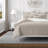 Shay Solid Natural Cotton Comforter Set  8 Piece-109897167