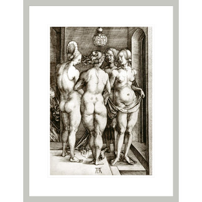 The Witches by Albrecht Dürer -Framed Giclee Print
