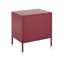 Kirran 45cm W Steel Bedside Table