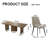 85.03" Rectangular Brown Dining Table Set with 8 Chairs for Kitchen, Bar, Living Room,Modern Farmhouse Large Kitchen Table Set-261552133