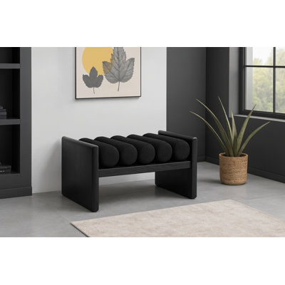 Banc en bois Boucle