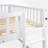 Low Loft Bed With Slide-237769008-237769011