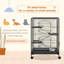 Weather Resistant Cage with Ramp