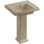 Tresham Fireclay Pedestal Bathroom Sink-2091903167-2100164933-2125959292