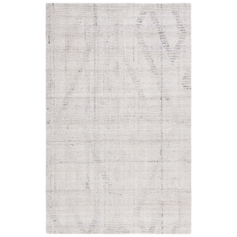 Abstract Hand Tufted Performance Rug, Rectangle 3' x 5'