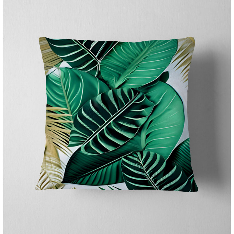Coussin décoratif, Polyester, 16"H x 16"W