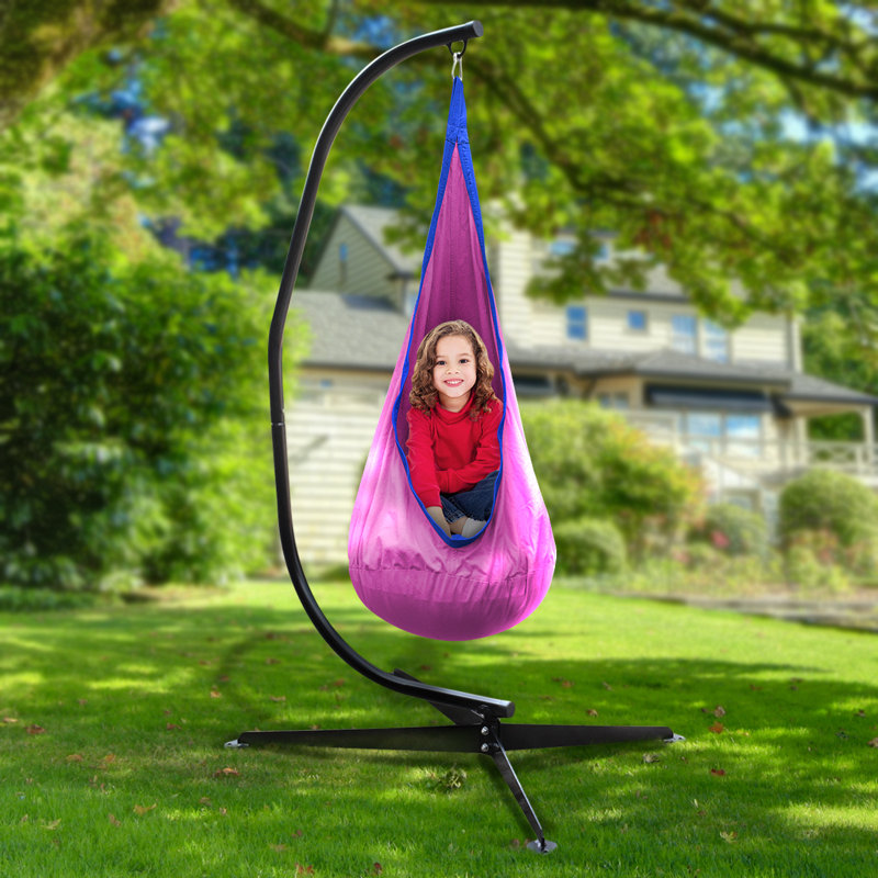 Sorbus Arc Steel Hammock Chair Stand