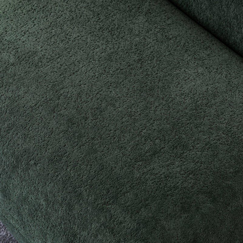 Fauteuil pivotant en velours confortable Comfy, 2
