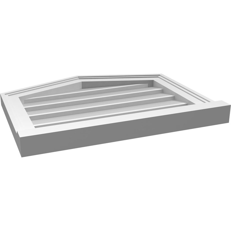 Ventilateur à pignon en uréthane non-fonctionnel Signature, H 18 po x l 22 po x P 2 po