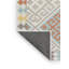 Tapis contemporain beige / brun clair / vert clair-330975339