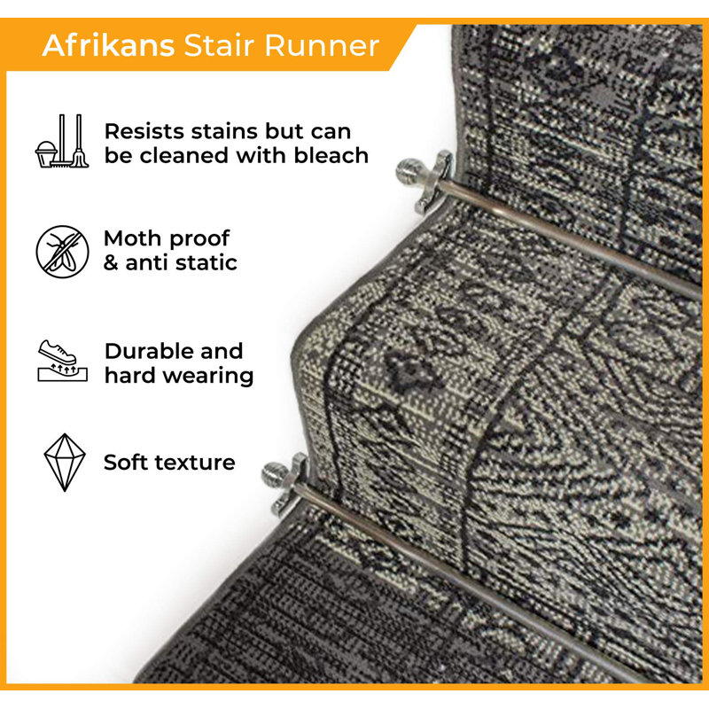 Stair Runner Bansil Indoor Area Rug, Runner 900cm x 60cm