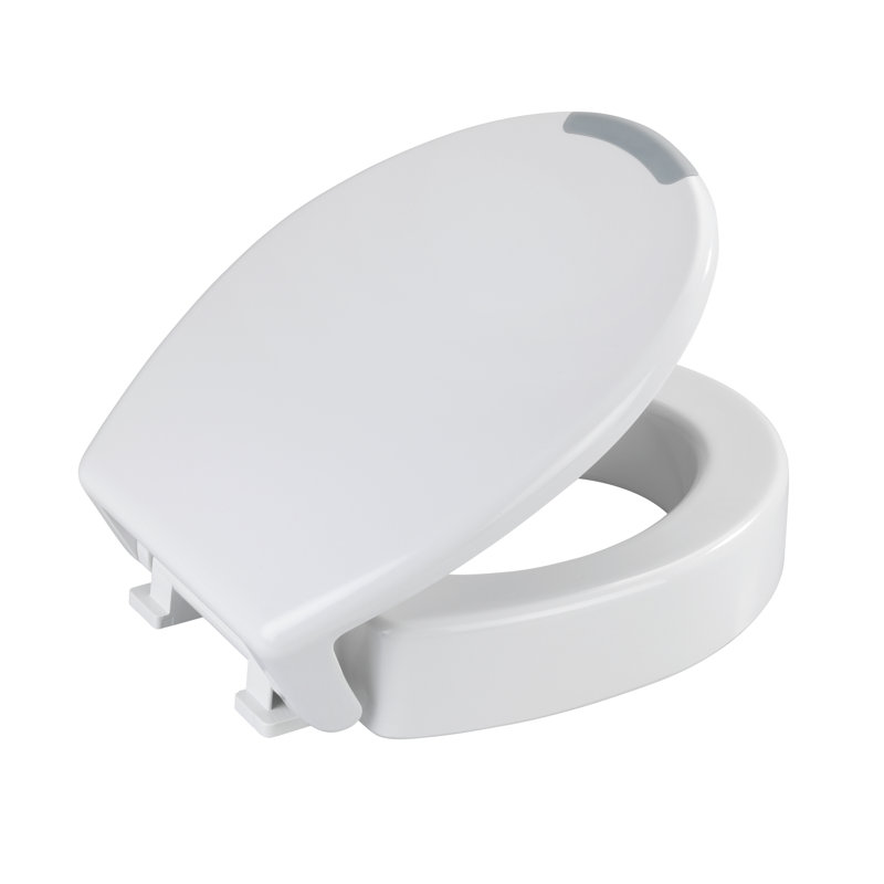 WC seat Secura Comfort L, made of antibacterial Duroplast with raised seat surface