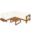Ensemble de canapé modulaire d'extérieur 4 pièces