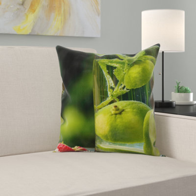 Water Throw Pillow