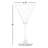 Libbey Paneled Martini Glasses, 9.5-Ounce