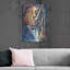  «Hear To The Music 3» par Allayn Stevens, art mural en métal, 24 po x 36 po