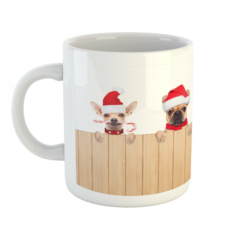Grande tasse à café père noël