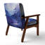 Indigo Dreams I - Fauteuil rembourré moderne-122510970