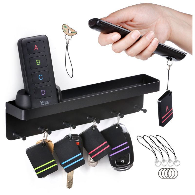 Key Tracker Trackers avec crochets en métal Keychain Tracker