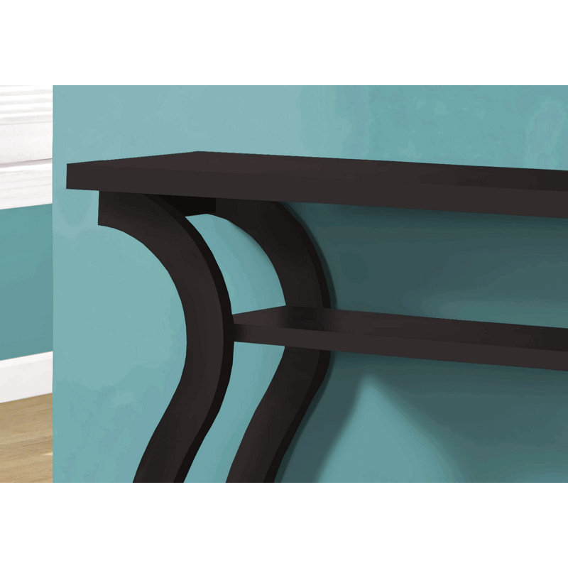 Accent Table, Console, Entryway, Narrow, Sofa, Living Room, Bedroom, Black