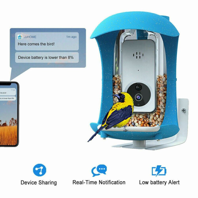 Caméra intelligente pour oiseaux